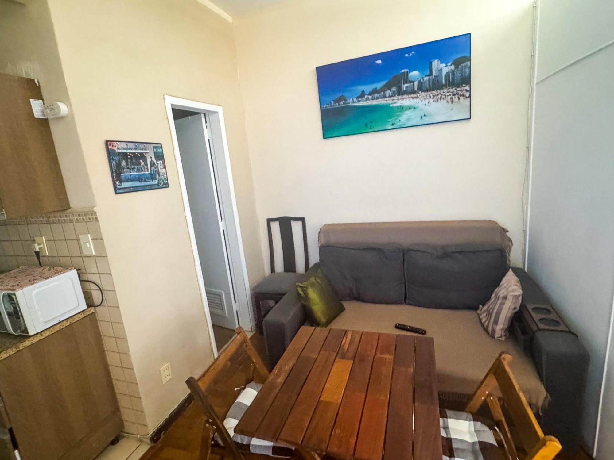 Complete And Quiet Apartment @ Copacabana Rio de Janeiro Exteriör bild
